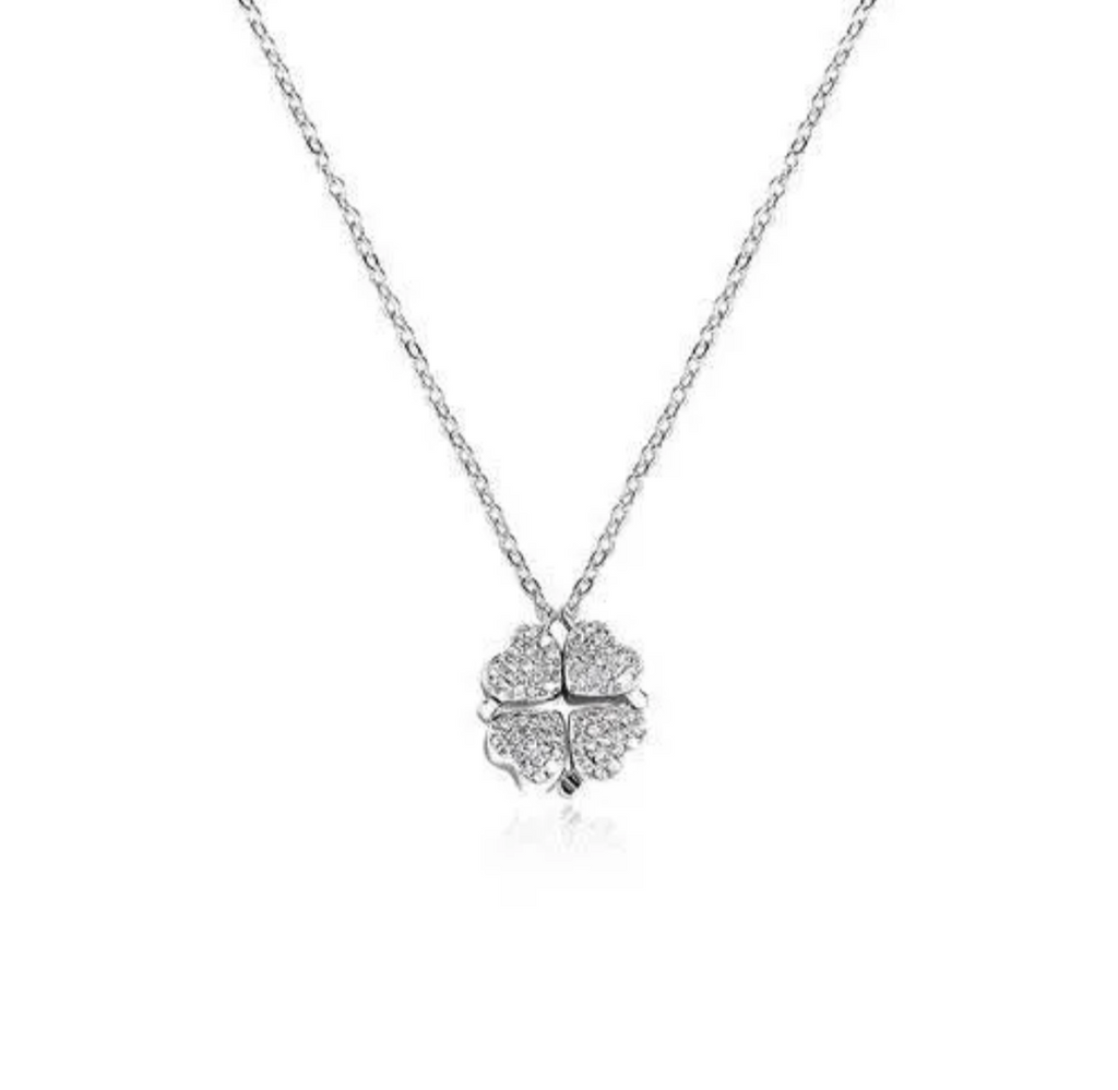 Lucky Grass Pendant Necklace | Spinner necklace