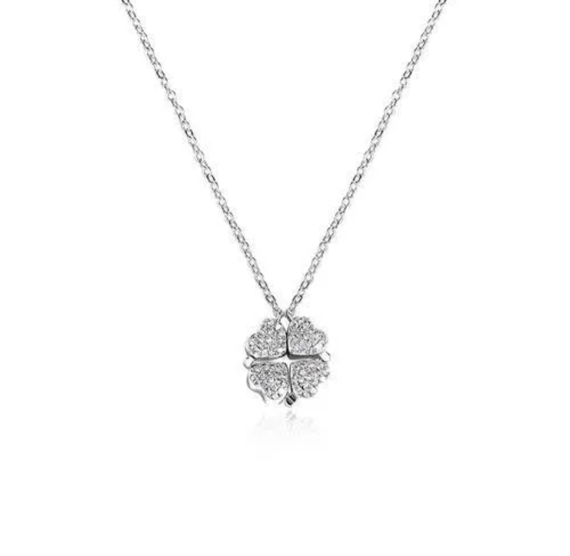 Lucky Grass Pendant Necklace | Spinner necklace